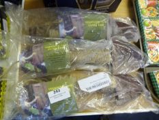 *Three Vegetable Row String Lines