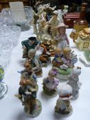 Selection of Pottery Figurines