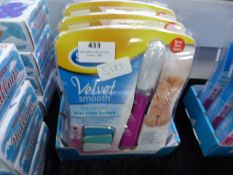 *Three Scholl Velvet Smooth Electronic Nail Care S