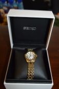 *Seiko Ladies Gold Plated Bracelet Wristwatch