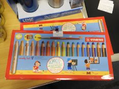 *Two Stabilo Pencil Crayon Sets