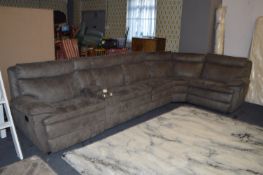 *Dustin Fabric Manual Reclining Sofa
