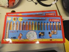 *Two Stabilo Pencil Crayon Sets