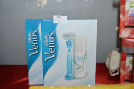*Two Gillette Venus Ladies Shaving Sets