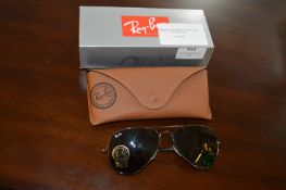 *Ray Ban Gunmetal Sunglasses
