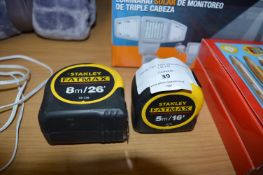 *Stanley Fatmax Twin Tape Measure