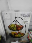 *Gourmet 2 Tier Basket with Banana Hook