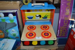 *Wooden Mobile Kitchen Playset