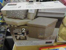 *Saville Foldable Storage Cube