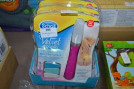 *Three Scholl Velvet Smooth Electronic Nail Care Systems