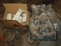 *Box of Assorted Brackets Including Steel Brackets