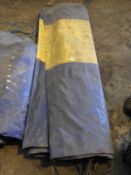 *Blue & Yellow Tarpaulin Sheet