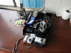 *Assorted Office Sundries Including Digital Camera
