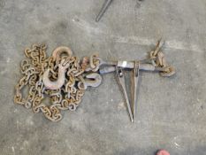 *Pair of Silvesters with Chains