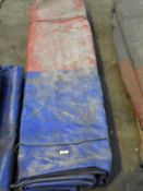 *Red & Blue Tarpaulin Sheet