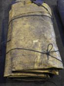 *Blue & Yellow Tarpaulin Sheet