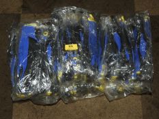 *Six Bags of 10 Pairs of Gloves