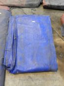 *Blue Tarpaulin Sheet