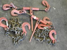 *Pair of Silvesters with Chains