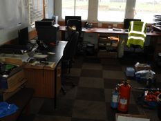 *Office Furniture in the Transport Office Comprisi