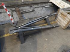 *Two Adjustable Tubular Steel Frames