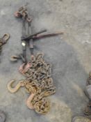 *Pair of Silvesters with Chains