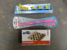 *Wind Up Duck Family, Bubble Wand and Smallfoot Wo