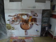 *Cermalon Copper Cookware Set
