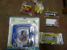 *Disney Feeding Set, Dr Who Notepads, Puzzle, Mode
