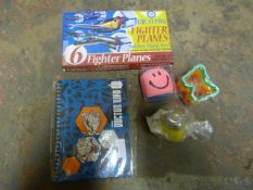 *Fighter Plane Models, Dr. Who Notebook, Butterfly