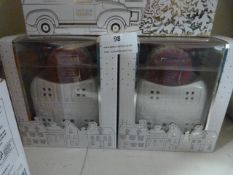 *Two Baylis & Harding Ceramic Tealight Holders and
