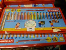 *Two Packs of Stabilo Pencil Crayons