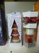 *Two Sets of Baylis & Harding Fragrant Candles
