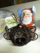 *Santa Claus Russian Doll and a Tealight Holder