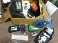 *Large Box of Assorted Outdoor Furniture Covers, L