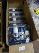 *Box of Six Nivea Men Essentials Shaving Gift Set