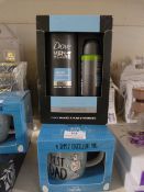 *Best Dad Mug and Dove Men + Care Gift Sets