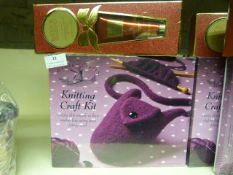 *Knitting Craft Kit and a Baylis & Harding Body Bu