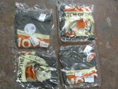 *Four M.O.T.D T-Shirts Sizes:Large and XL