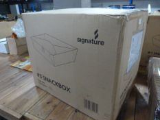 *Box of 200 Brown Craft Snack Boxes