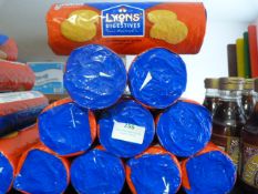 *Ten Packets of Lyons Digestive Biscuits
