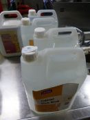 *4x5L Bottles of Cabinet Glass Wash