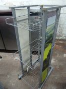 Metal Framed Wire Display Shelf