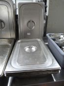 *Quantity of Pans and Lids