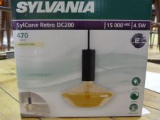 *Sylvania Sylcone Retro DC200 Ceiling Light