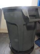 *Plastic Bin on Wheels