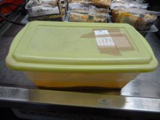 *Tub of Garlic and Paprika Spice