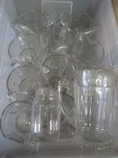 *Box of Glass Jars and Jugs