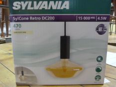 *Sylvania Sylcone Retro DC200 Ceiling Light