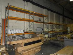 *5 Bays of Medium Duty Pallet Racking Comprising o